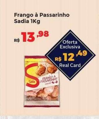 Villarreal Supermercados Frango à passarinho sadia oferta