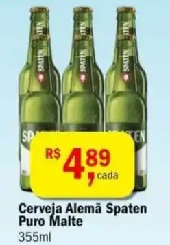 Ultrabox Cerveja Alema Spaten Puro Malte 355ml oferta