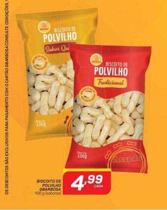 GBarbosa Biscoito de polvilho gbarbosa oferta