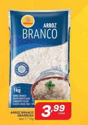 GBarbosa Arroz branco gbarbosa oferta