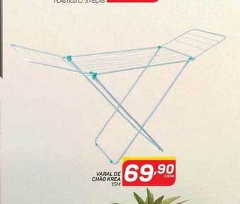 GBarbosa Varal de chão krea oferta
