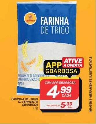 GBarbosa Farinha de trigo s fermento gbarbosa oferta