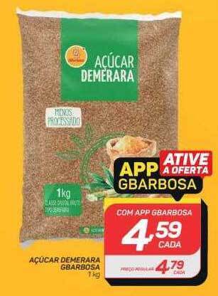 GBarbosa Açucar demerara gbarbosa oferta