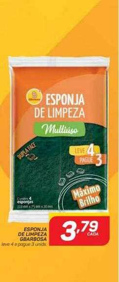 GBarbosa Esponja de limpeza gbarbosa oferta