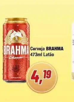 Rede Economia Cerveja brahma 473ml oferta