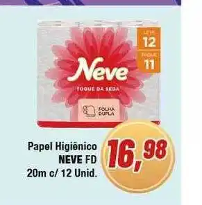 Rede Economia Papel higiênico neve fd oferta