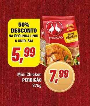Rede Economia Mini chicken perdigão 275g oferta