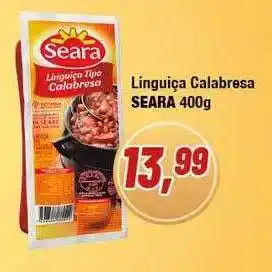 Rede Economia Linguiça calabresa seara oferta