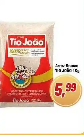 Rede Economia Arroz branco tio joão oferta