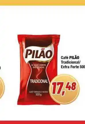 Café pilão tradicional extra forte
