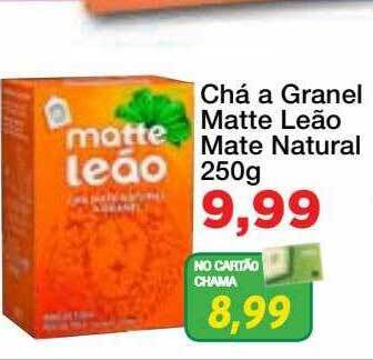 Chama Supermercados Chá a granel matte leão mate natural oferta