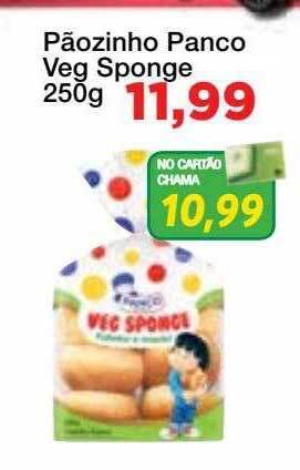 Chama Supermercados Pãozinho panco veg sponge oferta