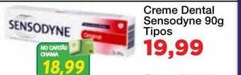 Chama Supermercados Creme dental sensodyne tipos oferta