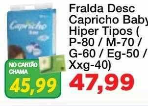 Chama Supermercados Fralda desc capricho baby hiper tipos oferta