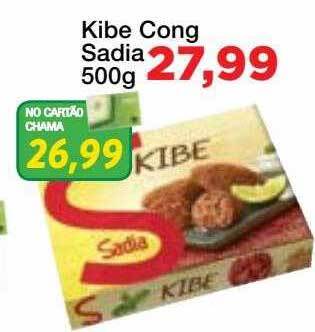Chama Supermercados Kibe cong sadia oferta
