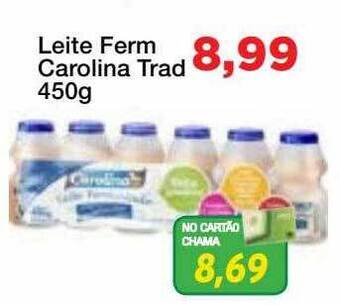 Chama Supermercados Leite ferm carolina trad oferta
