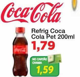 Chama Supermercados Refrig coca cola oferta