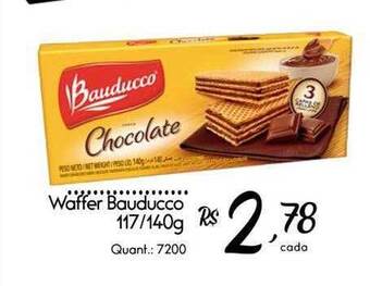 Giassi Supermercados Waffer bauducco oferta