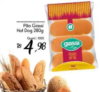 Pão giassi hot dog