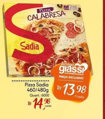 Giassi Supermercados Pizza sadia oferta