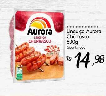 Giassi Supermercados Linguiça aurora churrasco oferta
