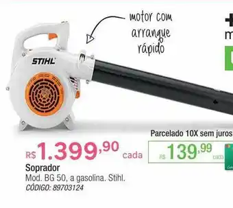 Leroy Merlin Soprador mod. bg 50 stihl oferta