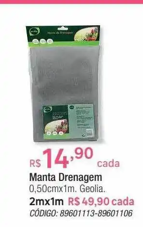 Leroy Merlin Manta drenagem oferta