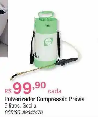 Leroy Merlin Pulverizador compressão prévia oferta