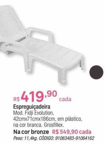 Leroy Merlin Espreguiçadeira oferta