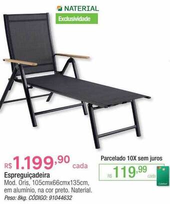 Leroy Merlin Espreguiçadeira naterial oferta