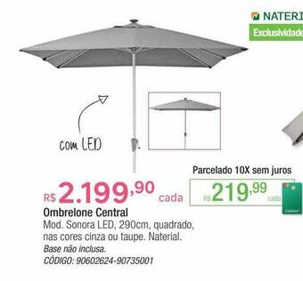 Leroy Merlin Ombrelone central naterial oferta