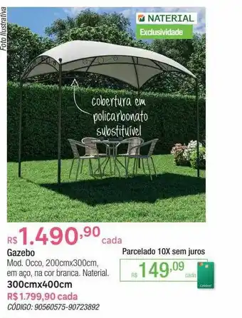Leroy Merlin Gazebo mod occo naterial oferta