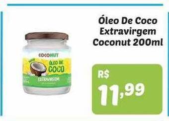 Semar Supermercado Óleo de coco extravirgem coconut oferta