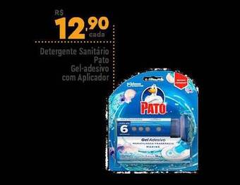 Detergente sanitário pato gel-adesivo com aplicador