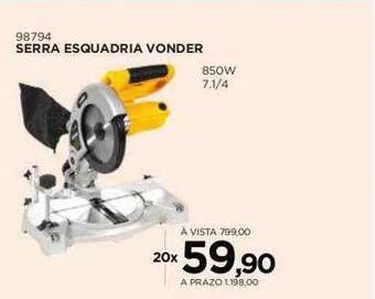 Benoit Serra esquadria vonder oferta