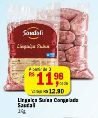 Ultrabox Linguica Suina Congelada Saudali 1kg oferta