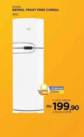 Benoit Refrig. frost free consul oferta