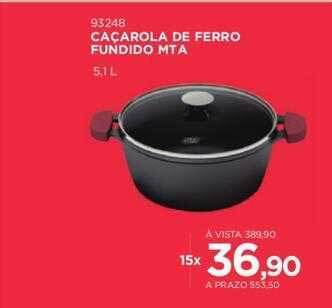 Caçarola de ferro fundido mta