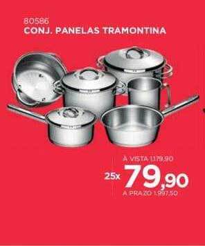 Benoit Conj. panelas tramontina oferta