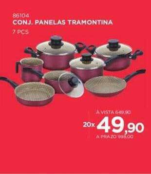 Benoit Conj. panelas tramontina oferta