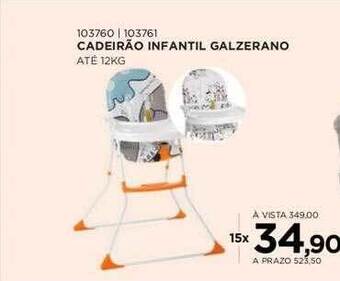 Benoit Cadeirão infantil galzerano oferta