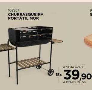 Benoit Churrasqueira portátil mor oferta