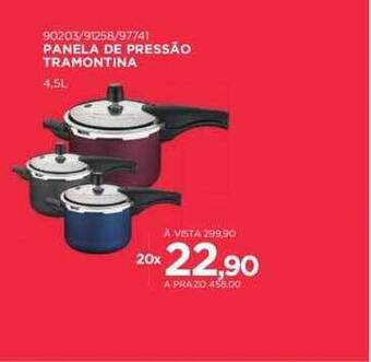 Benoit Panela de pressão tramontina oferta
