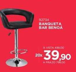 Benoit Banqueta bar benoá oferta