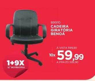 Benoit Cadeira giratória benoá oferta