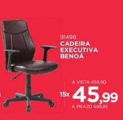 Benoit Cadeira executiva benoá oferta