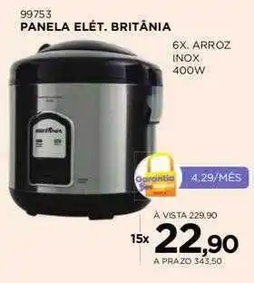 Benoit Panela elét britânia oferta