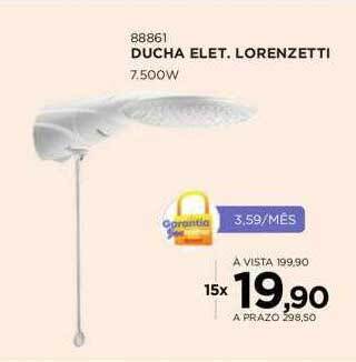 Ducha elet lorenzetti