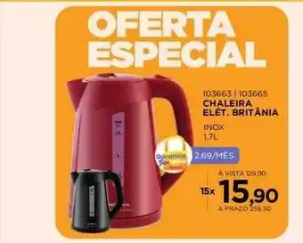 Benoit Chaleira elet. britânia oferta