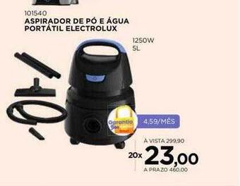 Benoit Aspirador de pó e água portátil electrolux oferta